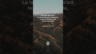 📖 Psaumes 76:7-10 Louis Segond #biblevision #labible