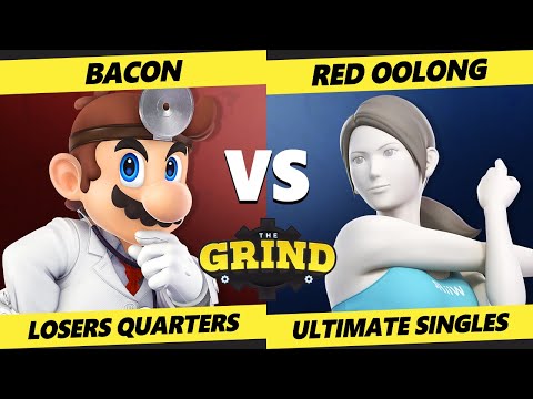 The Grind 196 Losers Quarters - BacoN (Dr. Mario) Vs. Red Oolong (Wii Fit Trainer) Smash Ultimate