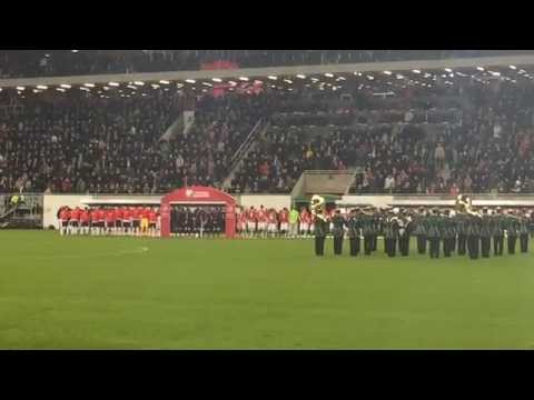 EURO 2016 - Hungary vs Norway anthems