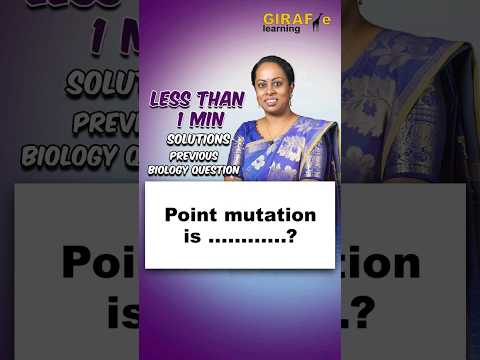 Need a quick refresher on mutation? Watch this video and ace your next biology exam!