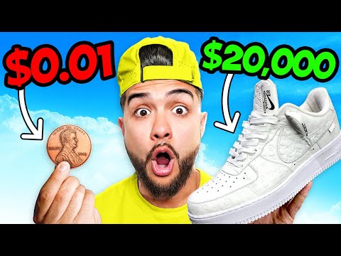 Trading $0.01 To $20,000 Louis Vuitton Nikes In 1 Week