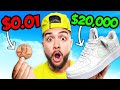 Trading $0.01 To $20,000 Louis Vuitton Nikes In 1 Week