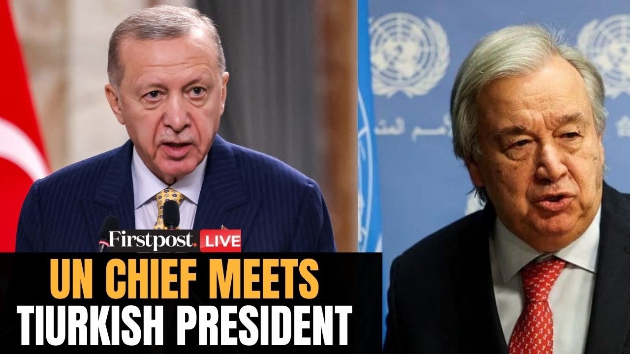 LIVE: UN Chief Antonio Guterres Meets Turkey President Tayyip Erdogan for Peace Award