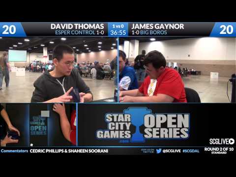 SCGDAL - Standard - Round 2 - David Thomas vs James Gaynor