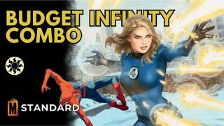 Mono-White Invisible Woman Infinite Budget Combo (Standard - MTG Arena - No Commentary)