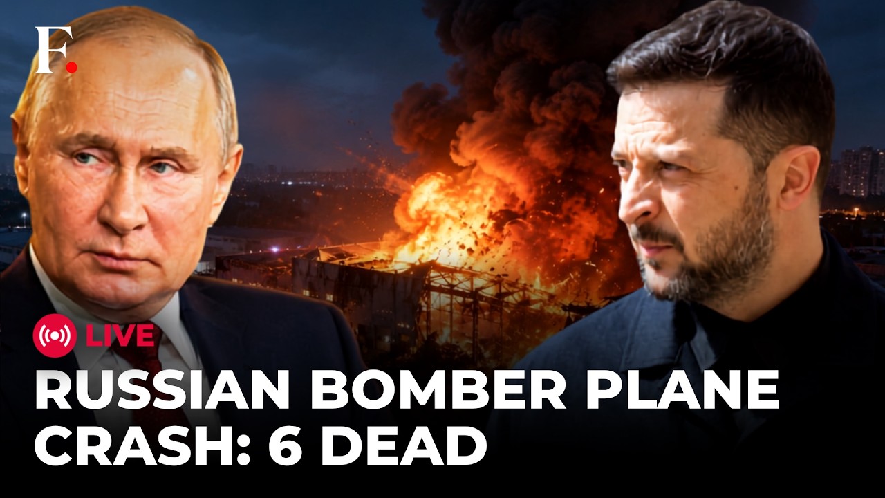UKRAINE WAR LIVE: Russian Nuclear Bomber Plane Crashes, Six People Killed