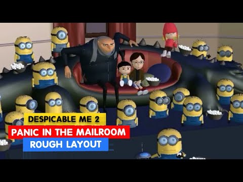 Despicable Me 2 | Panic in the Mailroom Rough Layout | Illumination | 3D Animation Internships