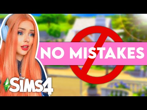 This Challenge *BREAKS ME* Every Single Time // Sims 4 NO MISTAKES BUILD CHALLENGE