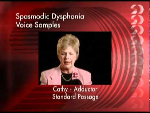 Spasmodic Dysphonia Voice Samples