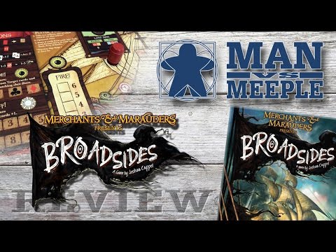 Merchants and Marauders Broadsides Review by Man Vs Meeple