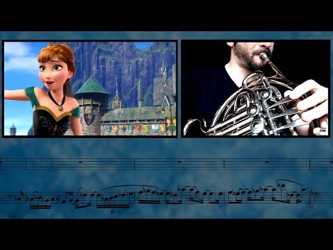 Frozen - For The First Time In Forever || French Horn & Trumpet Cover