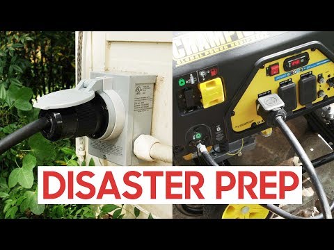 Power your HOUSE with a Portable Generator