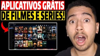 MELHORES APLICATIVOS DE TV GRÁTIS DE 2025! Aplicativos Gratuitos Para Assistir Filmes e Séries 2025!