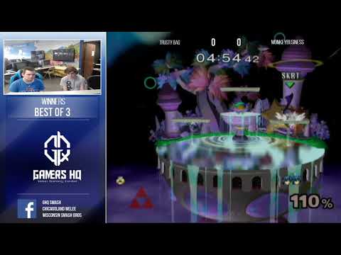 GHQ Weekly TrustyBag (Sheik) vs Trix (Marth/Fox)