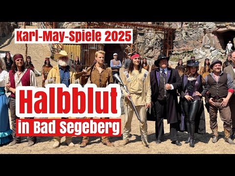 Winnetou & Old Shatterhand at Kalkberg at Halbblut | Karl May Games 2025 Bad Segeberg