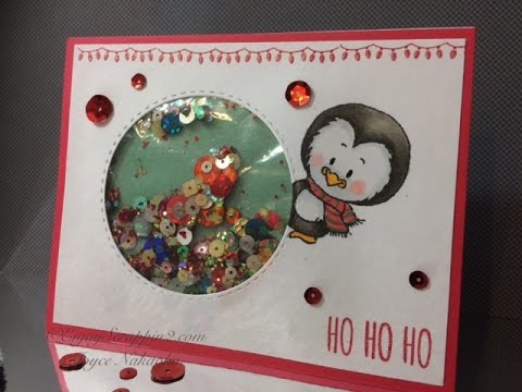 Zip Lock Bag Shaker Card-Gerda Steiner Designs