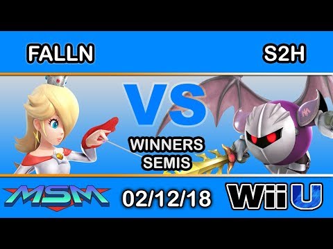 MSM 133 - falln (Rosalina) Vs. S2H (Meta Knight) Winners Semis - Smash 4
