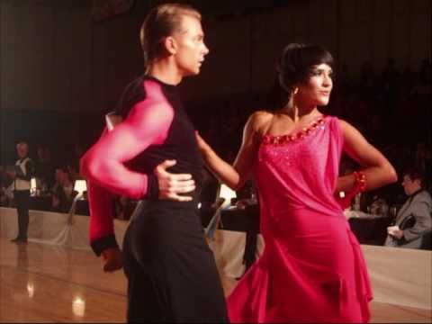 Alfred Palmgren & Jeanette Carlsson in a cha cha (SM 2010)