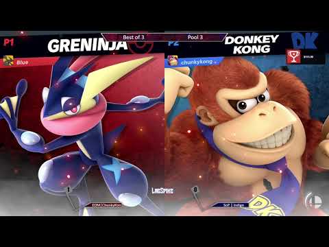 Lagspike 40 - EDM | ChunkyKong (Donkey Kong) vs SoP | indigo (Greninja)