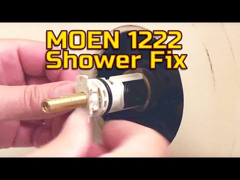 DIY Bath and Shower mixer valve repair - Moen 1222...