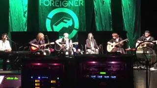 Foreigner Acoustic That&#39;s Alright Mama Westbury NY 2/11/16