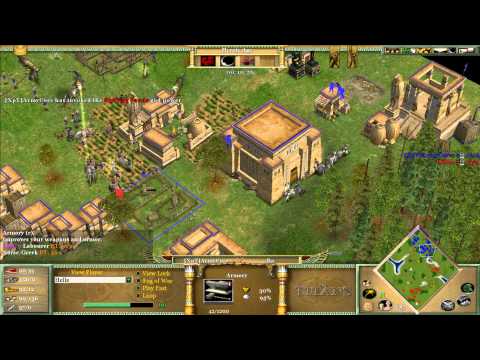 ArmyCore vs Hells Age of Mythology The Titans Game 1