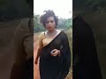 Boytogirl Wearing Black Saree