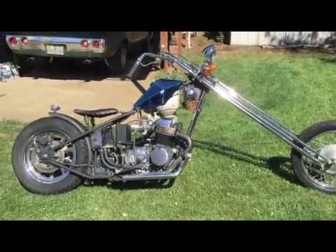 1974 Cb750 custom chopper Denver style