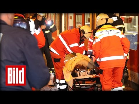 Besoffener fällt vor S-Bahn - schwer verletzt