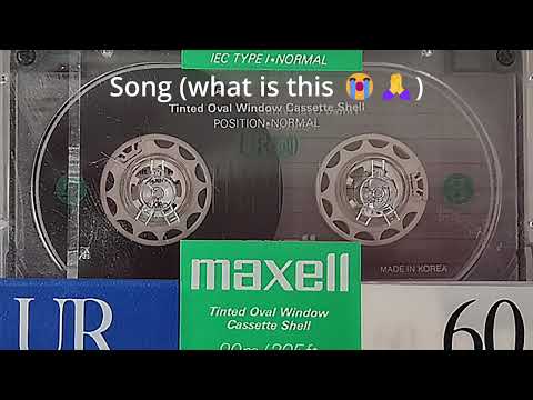 A random tape I digitzed (German | Probably from the 1980s. Read Desc too)