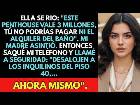 Mi Hermana Me Echó De Su Fiesta En El Penthouse Por "Parecer Una Sirvienta". No Sabía Que Yo Compré