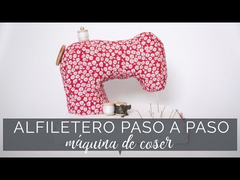 Cómo hacer un alfiletero máquina de coser paso a paso