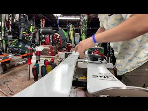 NEW SKI DAY: 2020 Line Vison 98 Ski Mount & Weigh Out!