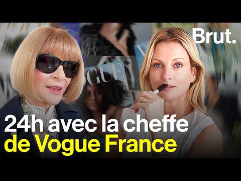 Immersion in the daily life of the editorial director of Vogue France