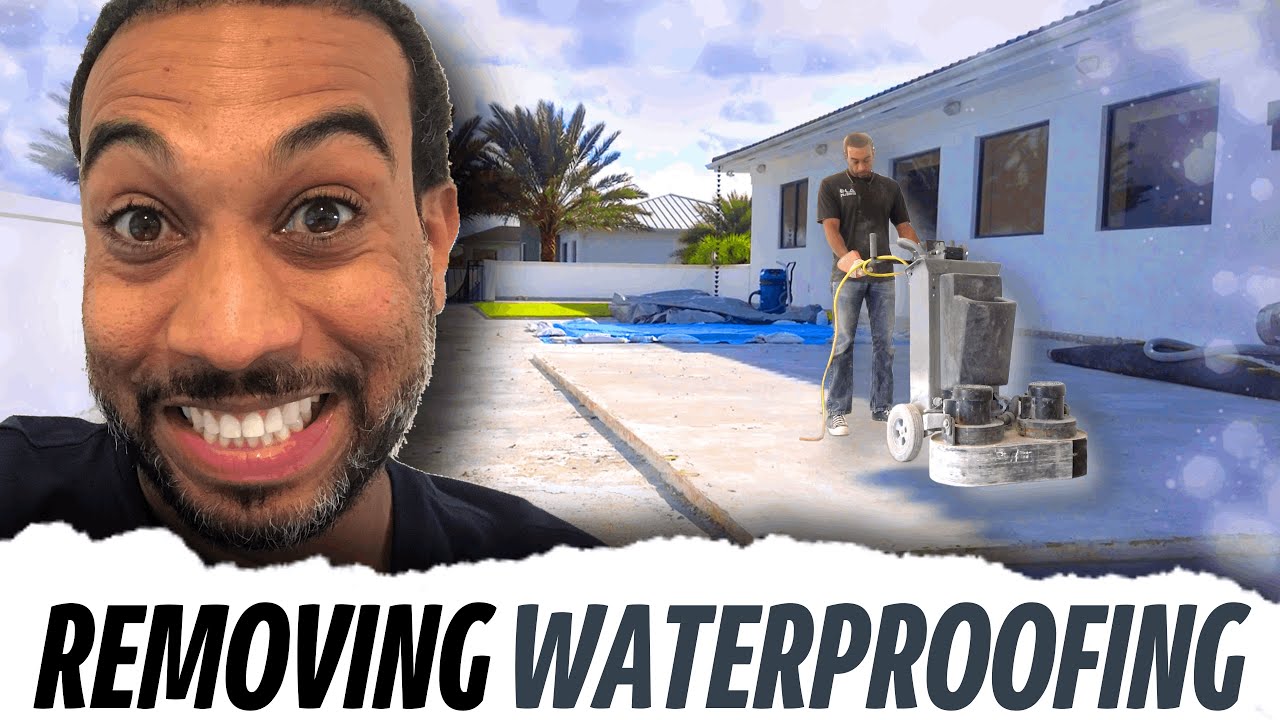 Concrete Floor Restoration: Step-By-Step Guide To Remove Waterproofing | AJStoneLife.com