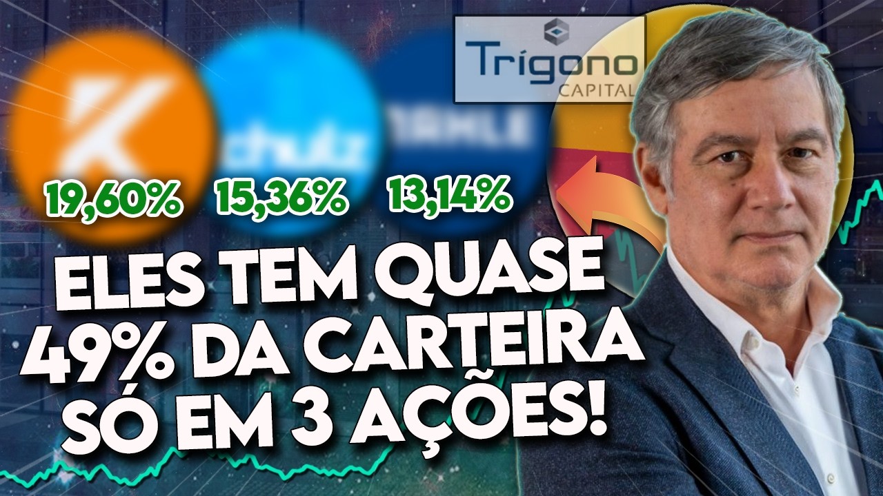 Conheça as 10 MAIORES POSIÇÕES da TRÍGONO CAPITAL! (Posição de Werner Roger de OUTUBRO!) - TOP 10