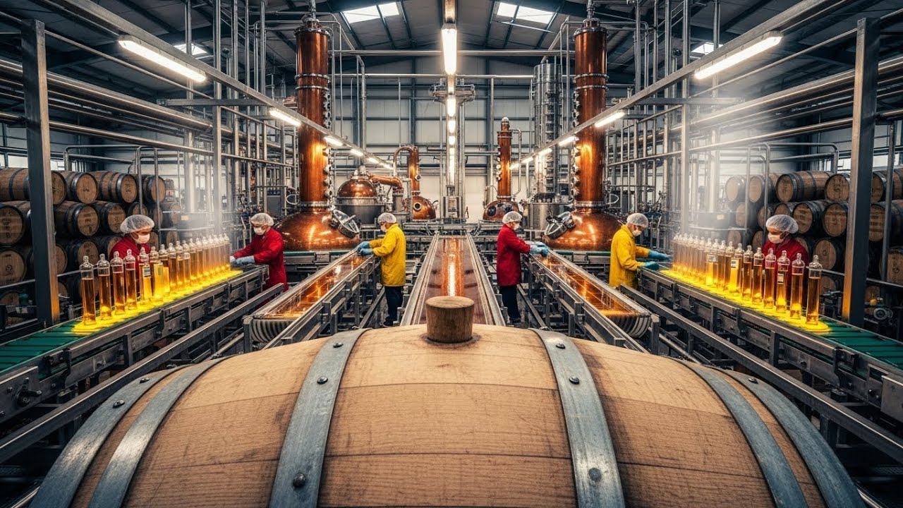 Inside a multi billion Industry (untold process): the Distillery – How Premium Whiskey Is Perfected