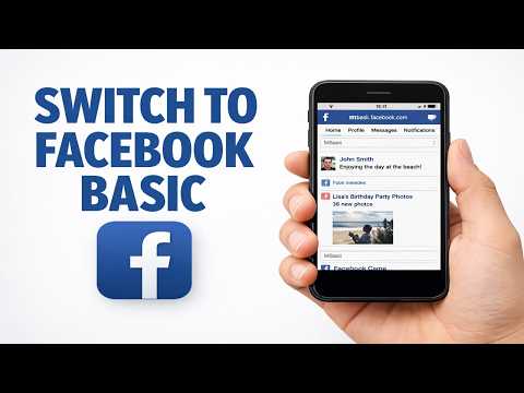 How To Switch To Facebook Basic Version Mbasic Updated