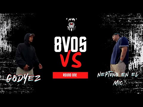 NEPTUNO EN EL MIC VS GODYEZ 8VOS - (ROUND ONE FREESTYLE #1)