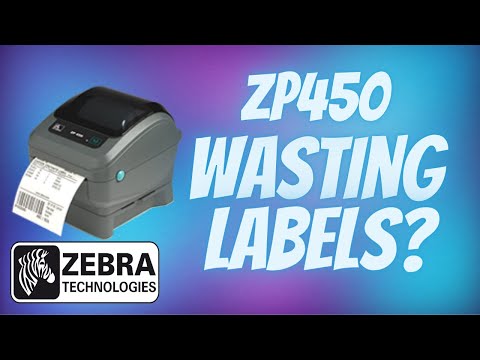 Fix Zebra ZP450 Printing Blank Labels | 4 Labels After Power On | 1 Label After Opening Top