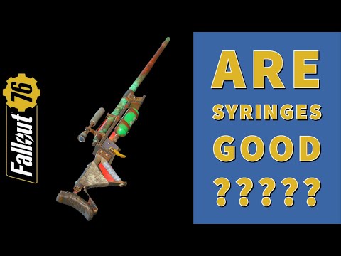 Syringer 💉 Guide, Endangerol Syringe & Karma Syringe Tested 🐢🥼 - Fallout 76 Steel Dawn