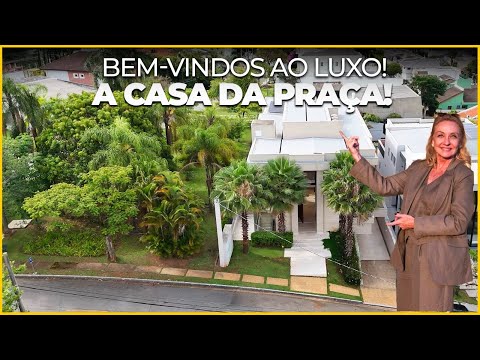 Alphaville | Residência contemporânea com 944 m², elevador e lazer completo
