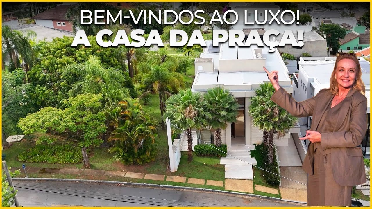 Alphaville | Residência contemporânea com 944 m², elevador e lazer completo