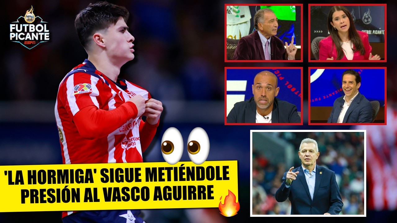 HORMIGA GONZÁLEZ FUE HÉROE en EMPATE DE CHIVAS gracias a PENAL INVENTADO vs PUMAS | Futbol Picante