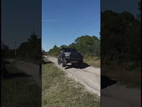 Toyota Tacoma Hitting Whoops (CATCHING AIR) - Tacoma Suspension Test #shorts
