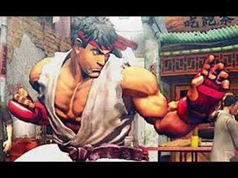 STREET FIGHTER Ryu theme - musica de Ryu vocal  INEDITA!