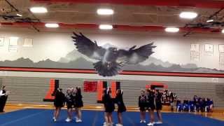 preview picture of video 'Northwest Varsity Cheer Round 3 - Leslie Competition 12/11/13'