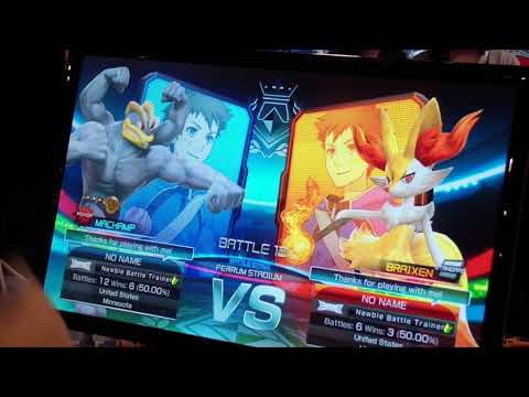 Pokken LCQ 2017 Azazel [Machamp] vs Rox [Braixen]