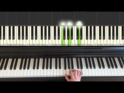 La Lettre à Élise (Für Elise) - L. van Beethoven, 3ème partie, Synthesia