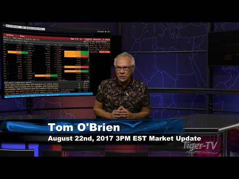 August 22nd 3PM Stock Market Update by Tom O'Brien on TFNN